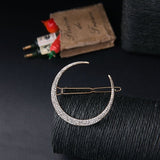 muylinda Branded Design Star Moon Rhinestone Hair Clip Hair pin Fashion Hair Accessories Women Jewelry