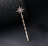 muylinda Branded Design Star Moon Rhinestone Hair Clip Hair pin Fashion Hair Accessories Women Jewelry