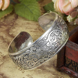 Vintage Retro Silver Bangles