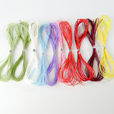 0.5mm Korea rope * 4M wax string holes jade beads wire rope Ock diy rope necklace wax cord  Jewelry Findings & Components #1093