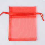 100pcs 24 Colors Jewelry Bag 5*7 7*9  9*12  10*15cm Wedding Gift Organza bag Jewelry Packaging Display & Jewelry Pouches