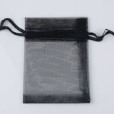 100pcs 24 Colors Jewelry Bag 5*7 7*9  9*12  10*15cm Wedding Gift Organza bag Jewelry Packaging Display & Jewelry Pouches