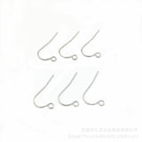 100pcs Stainless Steel Ear Wires Hypo Allergenic Earring Hooks For DIY Jewelry Findings Components Accessories HK039