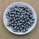100pcs/bag With Hole ABS Imitation Pearl Beads 4/6/8/10/12MM Round Plastic Acrylic Spacer Bead for DIY Jewelry Making Findings