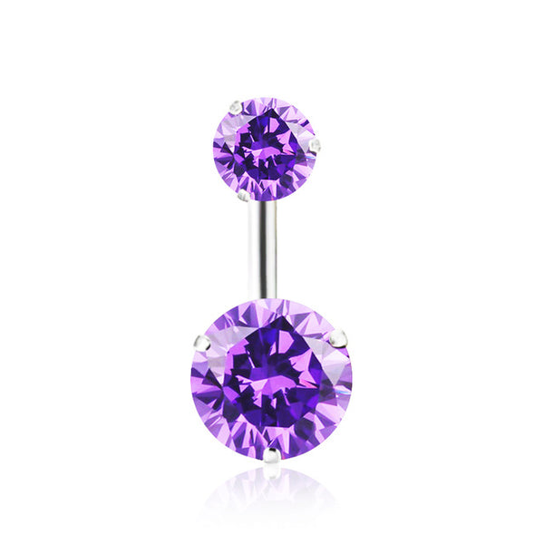 Double Round Cubic Zirconia