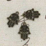 15pcs Charms hamsa palm protection 20x15mm Antique Making pendant fit,Vintage Tibetan Silver Bronze,DIY Handmade Jewelry