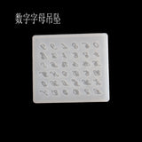 1PC Pendant Craft DIY Transparent UV Resin Liquid Silicone Combination Molds for DIY Making Finding Accessories