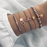 2019 Bohemian Bracelets & Bangles Set Vintage Bead Boho Charm Bracelet For Women Jewelry Accessories Pulseras Mujer Bijoux Femme