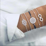 2019 Bohemian Bracelets & Bangles Set Vintage Bead Boho Charm Bracelet For Women Jewelry Accessories Pulseras Mujer Bijoux Femme