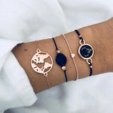 2019 Bohemian Bracelets & Bangles Set Vintage Bead Boho Charm Bracelet For Women Jewelry Accessories Pulseras Mujer Bijoux Femme