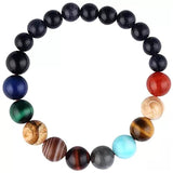 2019 Eight Planets Bead Bracelet Men Natural Stone Universe Yoga Solar Chakra Bracelet for Women Men Jewelry Gifts Drop Shipping