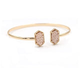 Quartze Resin Druzy Bangles