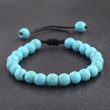 2019 New Couples Men Women Beads Classic Natural Stone Beaded Bracelets for Men Women Fashion Jewelry Accessories Dropshipping
