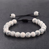 2019 New Couples Men Women Beads Classic Natural Stone Beaded Bracelets for Men Women Fashion Jewelry Accessories Dropshipping