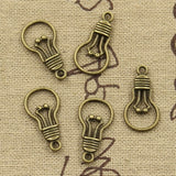 20pcs Charms light bulb 21x11mm Antique Making pendant fit,Vintage Tibetan Silver Bronze,DIY Handmade Jewelry