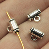 20pcs/lot Charms Connector Bails Beads Antique Silver Color Bails Beads Charms Jewelry Findings Diy Bails Beads Connector