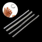 4 Sizes/set Clear Ring Size Adjuster Insert Guard Tightener Reducer Resizing Fitter Jewelry Tools Acccessories