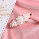 5 PCS / Set Korea Metal Full Pearl Hair Pins Women Hair Clip Pin Barrette Headwear Hairpins Jewelry Accessories Hair Ornament