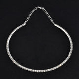 5 styles Rhinestone Choker Necklaces Torques Collar Women Statement Jewelry