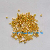 500pcs/lot jewelry findings and components 2MM Ball Plunger metal Accessory Smooth Ball Crimps Beads