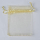 50pcs 7x9 9x12 10x15 13x18CM Organza Bags Jewelry Packaging Bags Wedding Party Decoration Drawable Bags Gift Pouches 24 colors