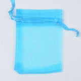 50pcs 7x9 9x12 10x15 13x18CM Organza Bags Jewelry Packaging Bags Wedding Party Decoration Drawable Bags Gift Pouches 24 colors
