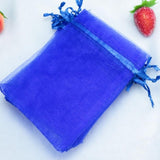 50pcs Organza Bags Jewelry Packaging Bags Wedding Party Decoration Drawable Bags Gift Pouches Christmas Gift Bag