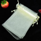 50pcs Organza Bags Jewelry Packaging Bags Wedding Party Decoration Drawable Bags Gift Pouches Christmas Gift Bag