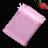 50pcs Organza Bags Jewelry Packaging Bags Wedding Party Decoration Drawable Bags Gift Pouches Christmas Gift Bag