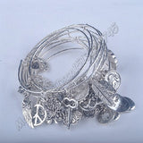 Wire bracelets Bangles