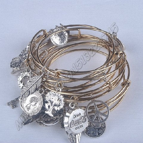 Wire bracelets Bangles