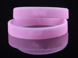 8 Colors Luminous Rubber Sweat Band Men Women Bangles Basketball Sports Wristbands Silicone Bracelets