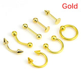 Ear Eyebrow Nose Lip Captive Rings