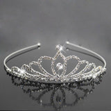 AINAMEISI Fashion Bridal Princess Crown Wedding Tiaras Hair Jewelry Rhinestone Headband Girls Children Tiara Hair Accessories