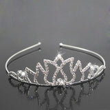 AINAMEISI Fashion Bridal Princess Crown Wedding Tiaras Hair Jewelry Rhinestone Headband Girls Children Tiara Hair Accessories