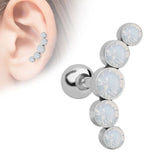 Crystal Gem Ear Tragus Rings