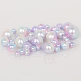 Approx 350pcs Round AAA+ Mixed Size 4-10mm Beads ABS Pearls Loose Beads For Handcarft Bracelet Making For Jewelry Handmade DIY