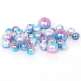Approx 350pcs Round AAA+ Mixed Size 4-10mm Beads ABS Pearls Loose Beads For Handcarft Bracelet Making For Jewelry Handmade DIY