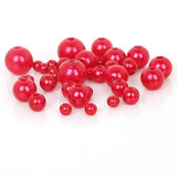 Approx 350pcs Round AAA+ Mixed Size 4-10mm Beads ABS Pearls Loose Beads For Handcarft Bracelet Making For Jewelry Handmade DIY