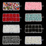 Approx 350pcs Round AAA+ Mixed Size 4-10mm Beads ABS Pearls Loose Beads For Handcarft Bracelet Making For Jewelry Handmade DIY