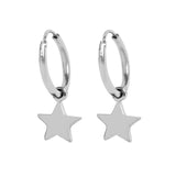 Artilady Star Hoop Earrings for Women Small Gold Hoop Earrings jewelry Endless  Earrings gift Drop shipping