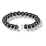 Bangles Hematite Stretch Magnetic Bracelets For Women Weight Loss Therapy magnet Bracelet Men Bracelet Health Care Jewelry