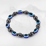 Bangles Hematite Stretch Magnetic Bracelets For Women Weight Loss Therapy magnet Bracelet Men Bracelet Health Care Jewelry