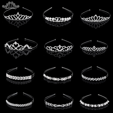 Beautiful Princess Tiaras and Crowns Headband Kid Girls Lover Bridal Prom Crown Wedding Party Accessiories Hair Jewelry