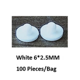BoYuTe Wholesale White Transparent Soft Silicone Anti-Pain Ear Clip Pad Earrings Accessories DIY Jewelry Findings Components