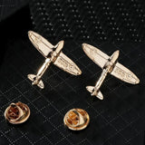 Bovvsky 1Pair Small Brooch Pin mini crown deer button brooch Unisex Maple Leaf Lapel Pins Suit Shirt Collar Jewelry Accessories