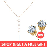 Buy 1 Get 1 Gift Gold Sliver Multi layer Necklace For Women Shell Choker Necklaces & Pendants 2019 Female Ocean Fashion Jewelry