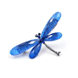 Cindy xiang colorful resin dragonfly brooches for women vintage elegant insect brooch pins new year gift winter coat jewelry