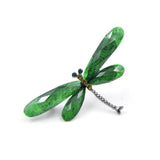 Cindy xiang colorful resin dragonfly brooches for women vintage elegant insect brooch pins new year gift winter coat jewelry