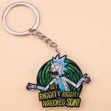 Cartoon Rick And Morty Keychain